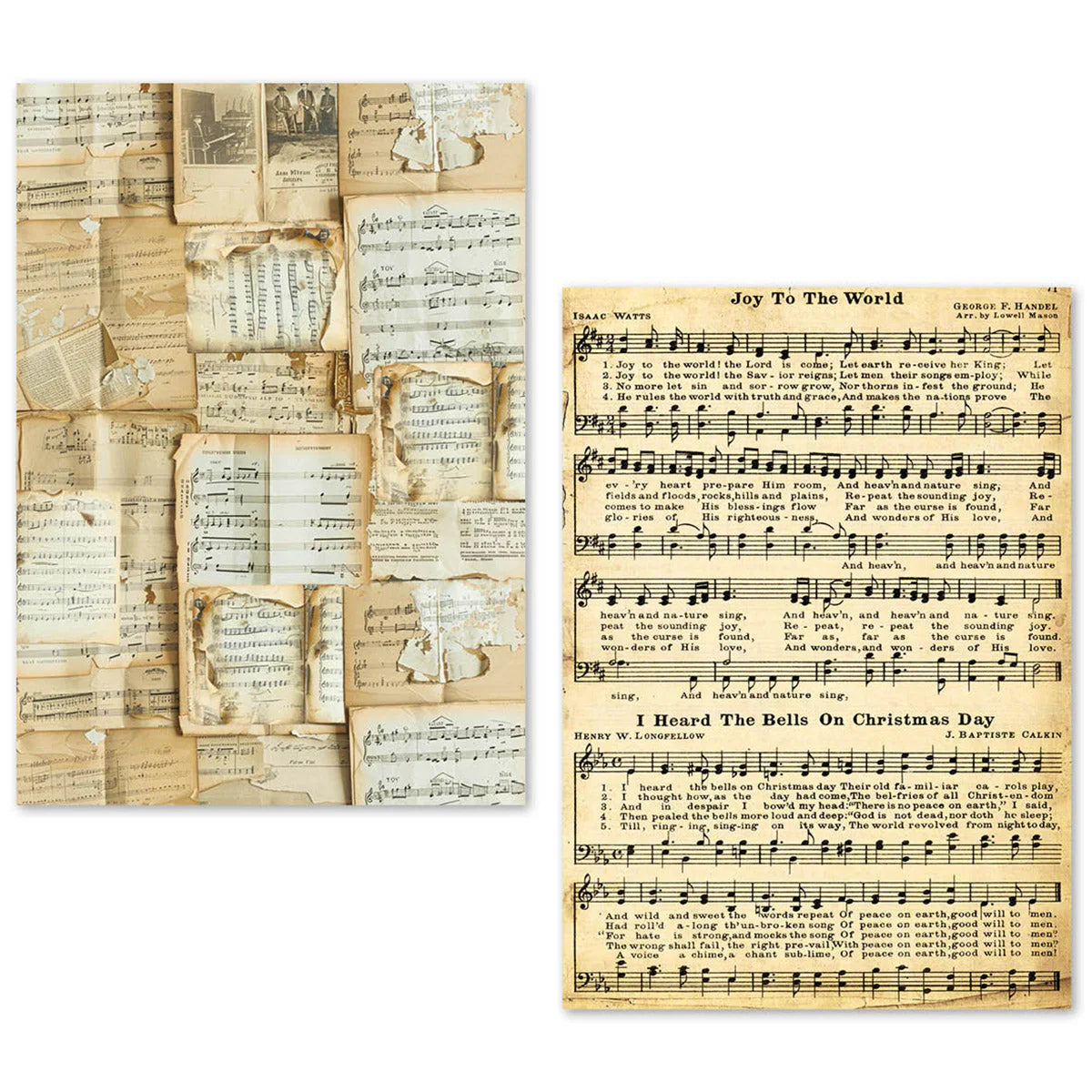 Sheet Music A5 Tissue Paper 24pk