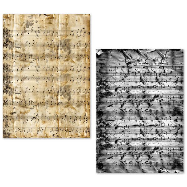Sheet Music A5 Tissue Paper 24pk