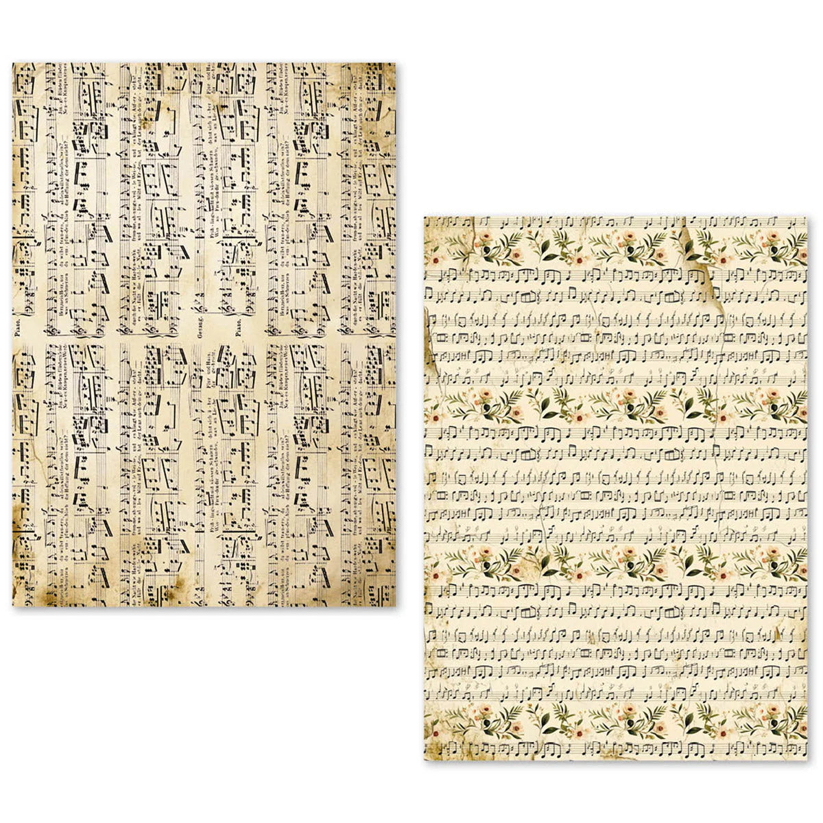 Sheet Music A5 Tissue Paper 24pk