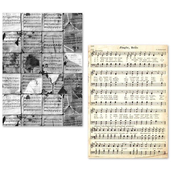 Sheet Music A5 Tissue Paper 24pk