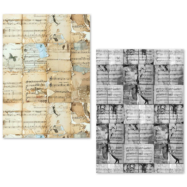 Sheet Music A5 Tissue Paper 24pk