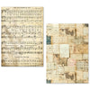 Sheet Music A5 Tissue Paper 24pk