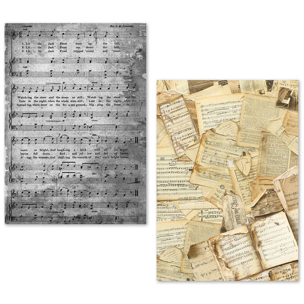 Sheet Music A5 Tissue Paper 24pk