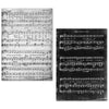 Sheet Music A5 Tissue Paper 24pk