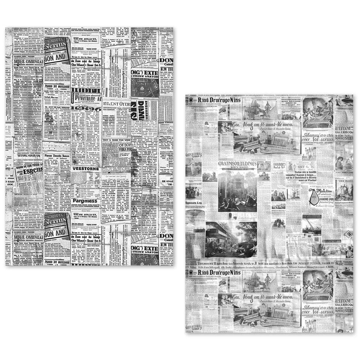 Newspapers A5 Tissue Paper 24pk