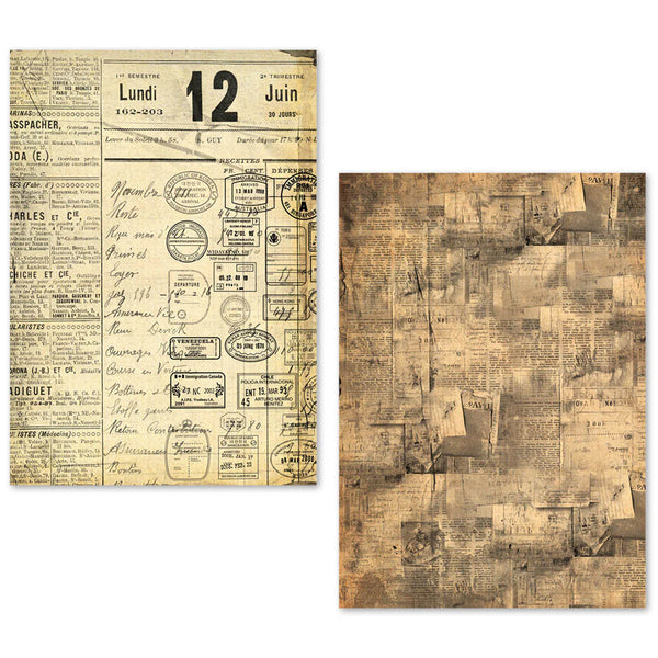 Newspapers A5 Tissue Paper 24pk