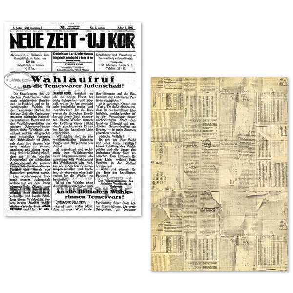 Newspapers A5 Tissue Paper 24pk