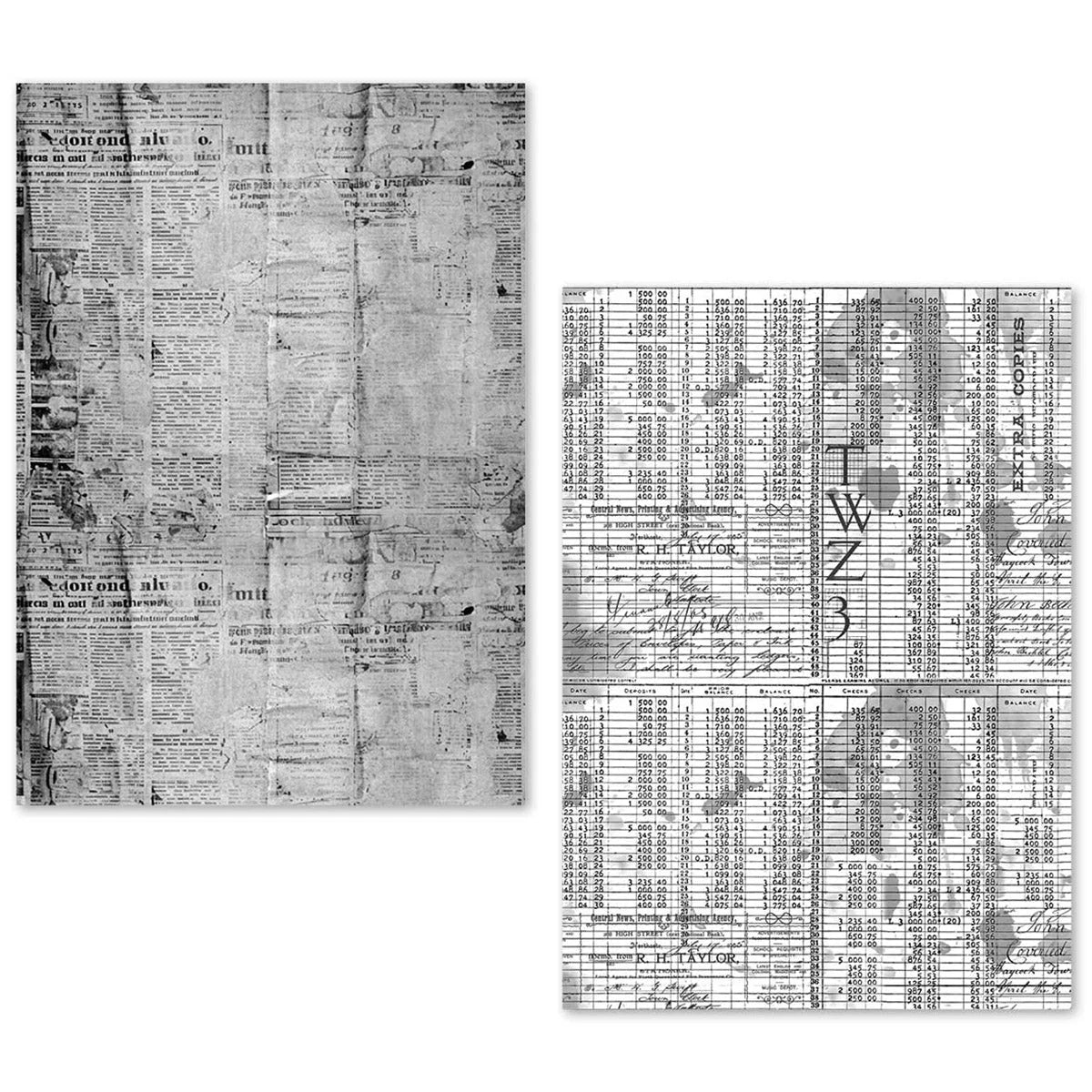 Newspapers A5 Tissue Paper 24pk