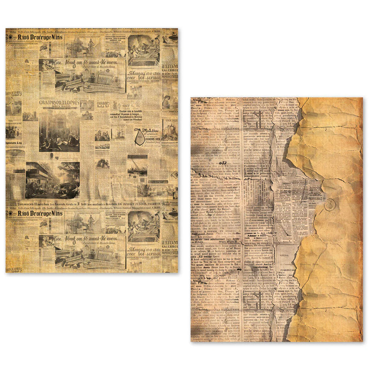 Newspapers A5 Tissue Paper 24pk