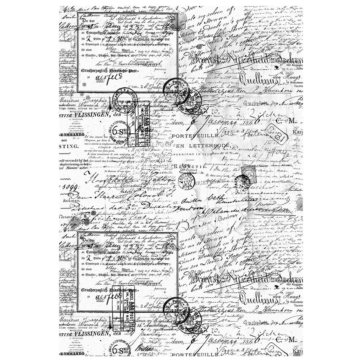 Meaningful Memories A4 Rice Paper 4pk