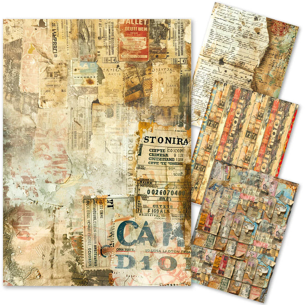Journey Ahead A4 Rice Paper 4pk