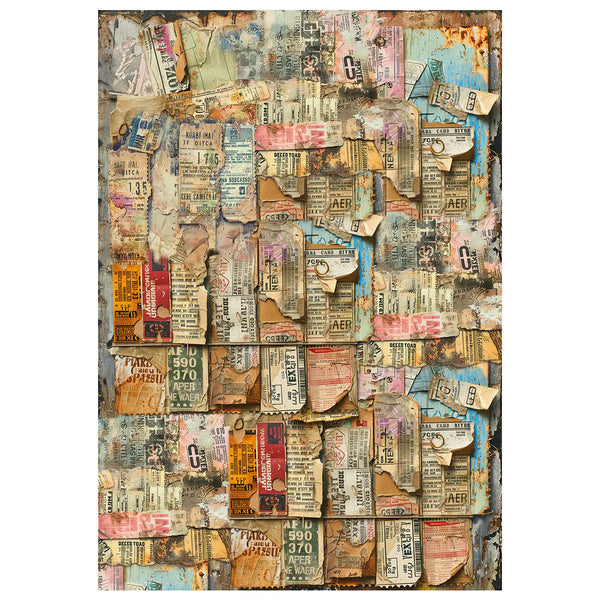 Journey Ahead A4 Rice Paper 4pk