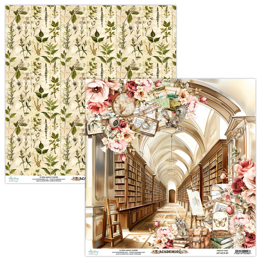 Academia 12x12 Double-Sided Paper Collection {clearance}