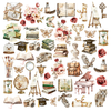 Academia Elements 12x12 Scrapbook Paper | Singles {clearance}