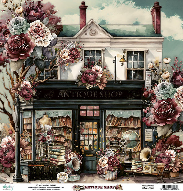 Antique Shop 12x12 Double-Sided Paper Collection {clearance}