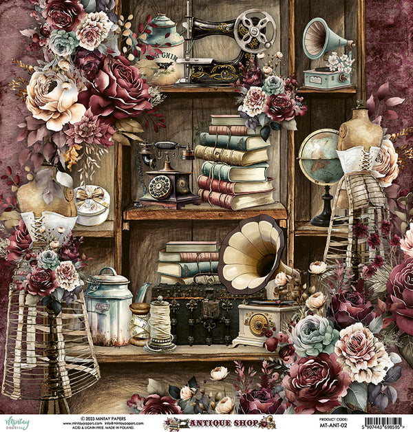 Antique Shop 12x12 Double-Sided Paper Collection {clearance}