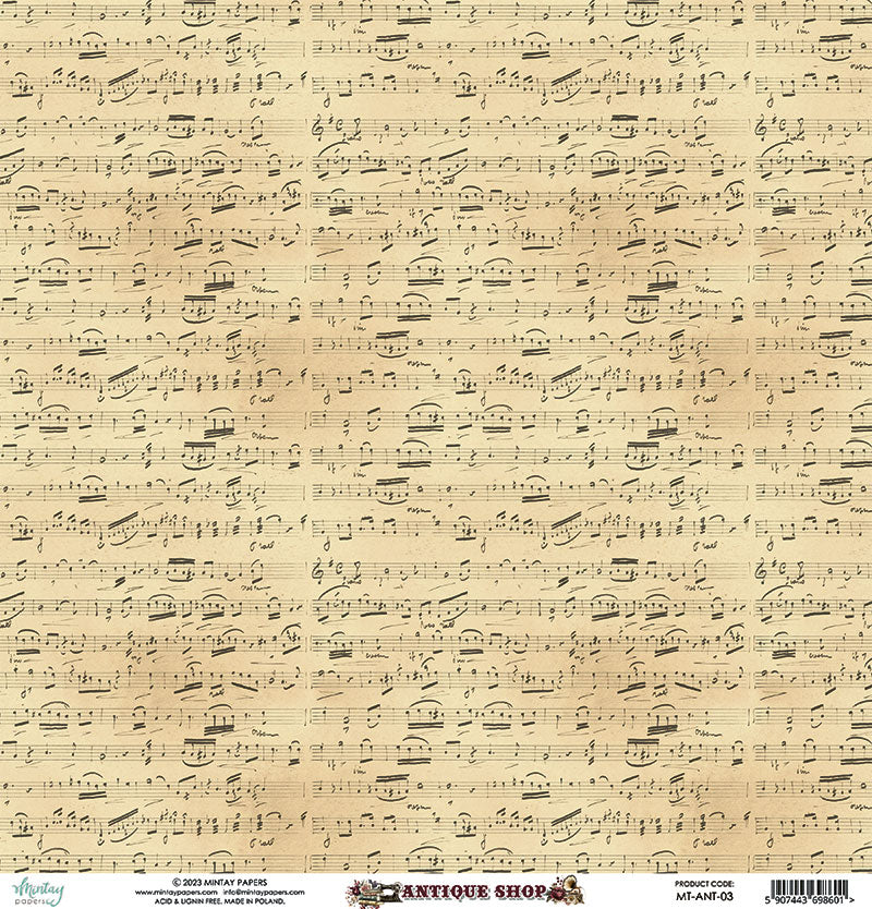 Antique Shop 12x12 Double-Sided Paper Collection {clearance}