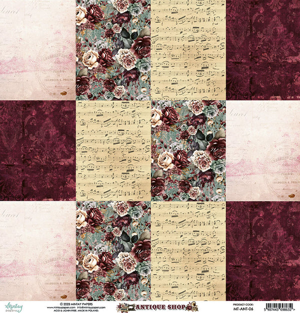 Antique Shop 12x12 Double-Sided Paper Collection {clearance}
