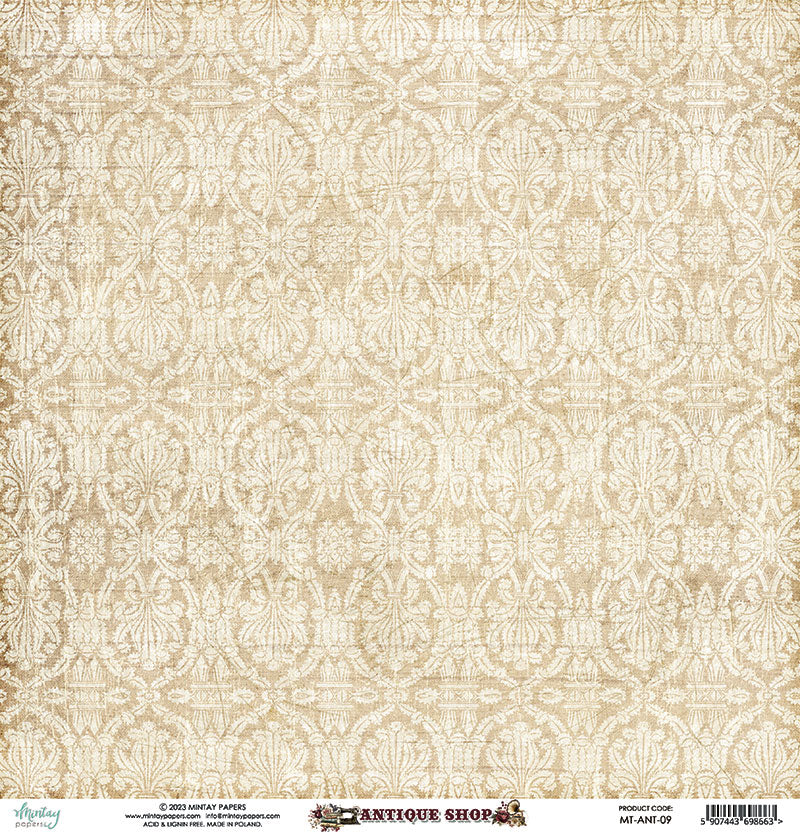 Antique Shop 12x12 Double-Sided Single Sheets {clearance}
