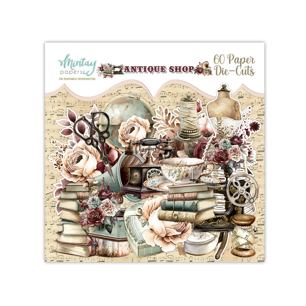 Antique Shop Paper Die-Cuts {clearance}