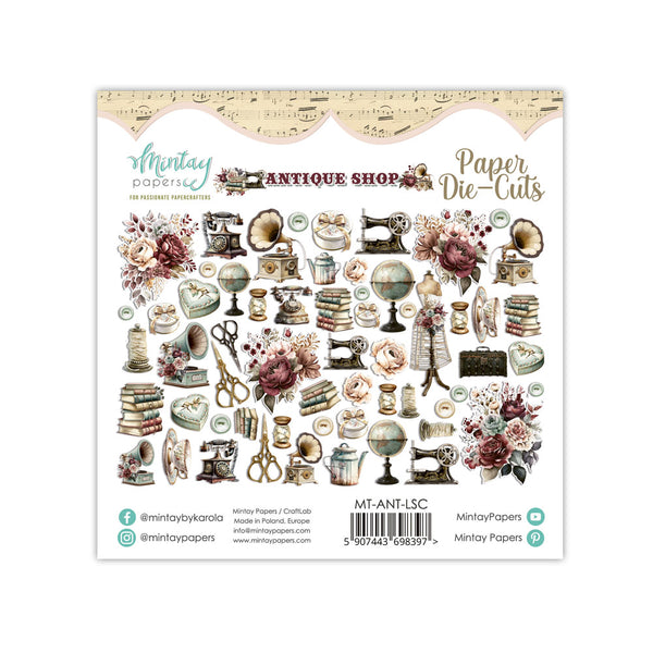 Antique Shop Paper Die-Cuts {clearance}