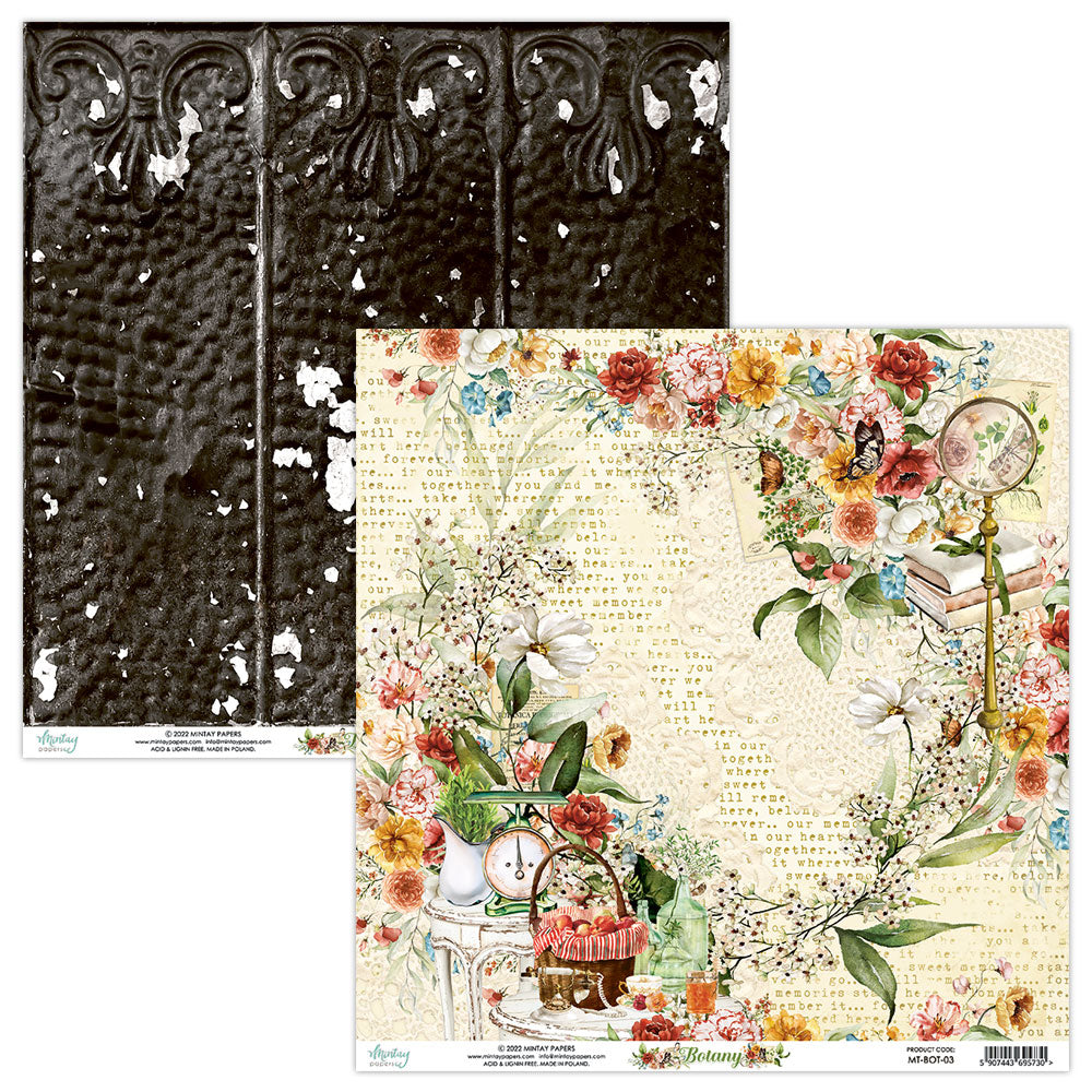 Botany 12x12 Double-Sided Scrapbook Paper | Singles {clearance}