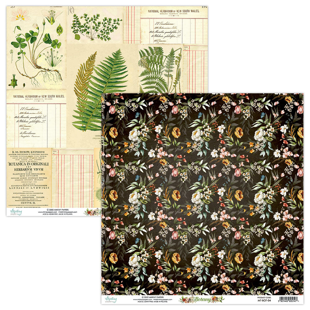 Botany 12x12 Double-Sided Scrapbook Paper | Singles {clearance}