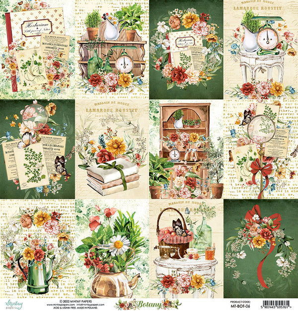 Botany 12x12 Double-Sided Scrapbook Paper | Singles {clearance}