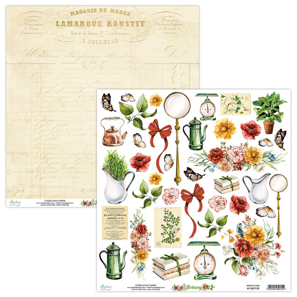 Botany 12x12 Double-Sided Scrapbook Paper | Singles {clearance}