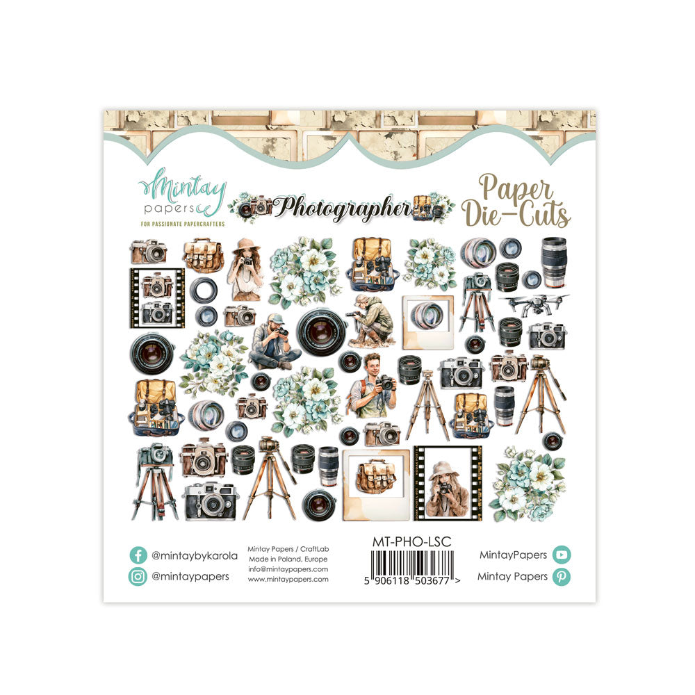 Photographer Paper Die-Cuts {clearance}