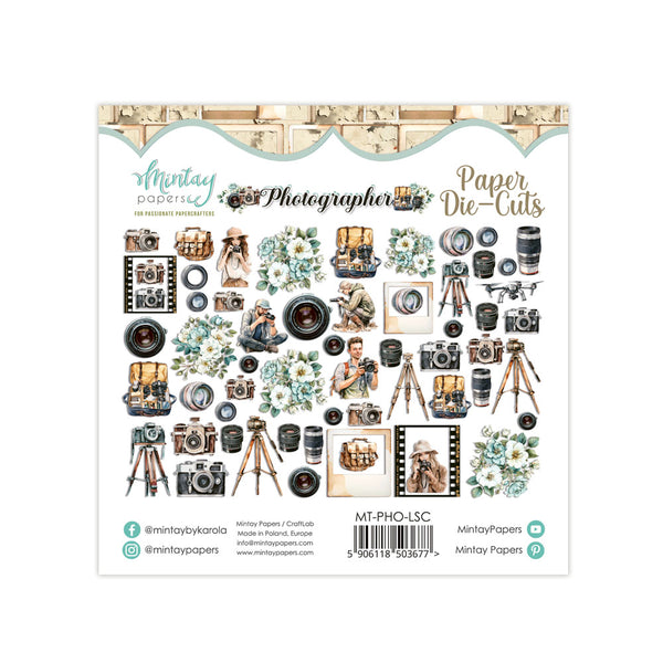 Photographer Paper Die-Cuts {clearance}