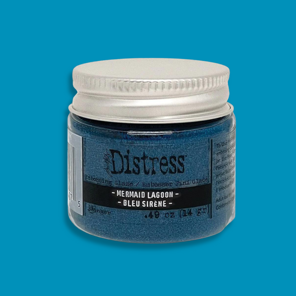 #41 Mermaid Lagoon Distress Embossing Glaze | Tim Holtz