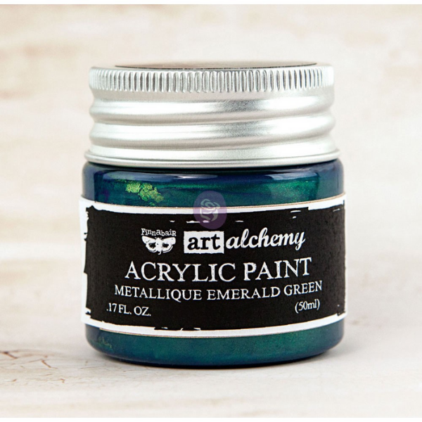 Teal Metallique Acrylic Paint | Art Alchemy