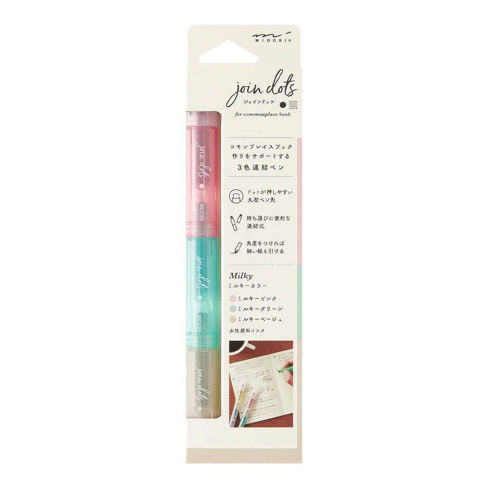 Milky Join Dots Connecting Pens