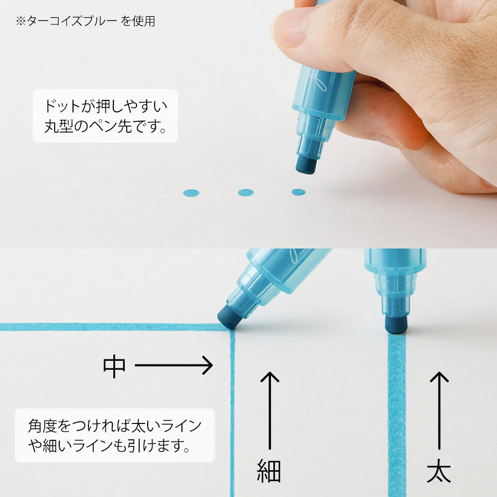 Pastel Join Dots Connecting Pens