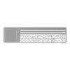 Planner Icons Silver Clip Ruler