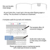 Planner Icons Silver Clip Ruler