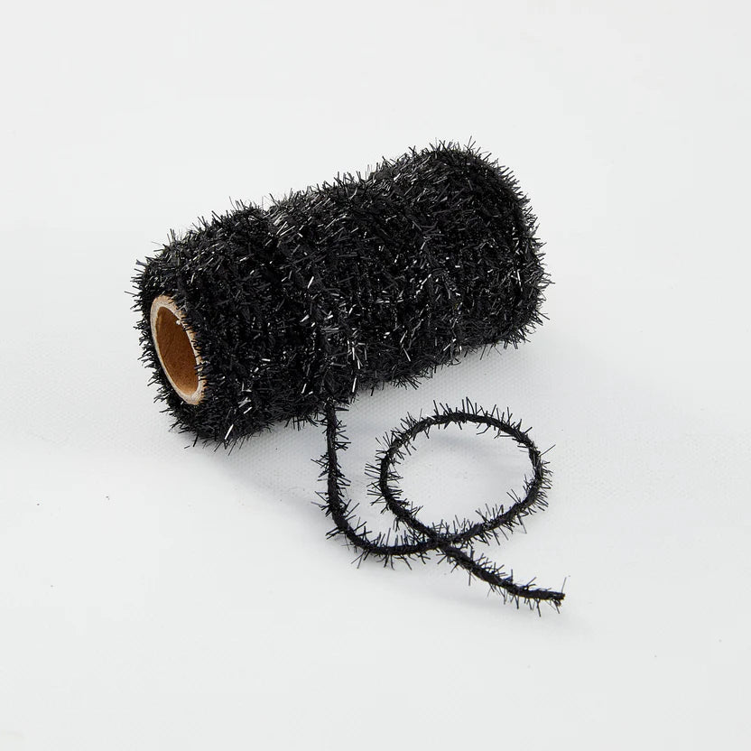Black Mifuzz Ribbon by the Yard