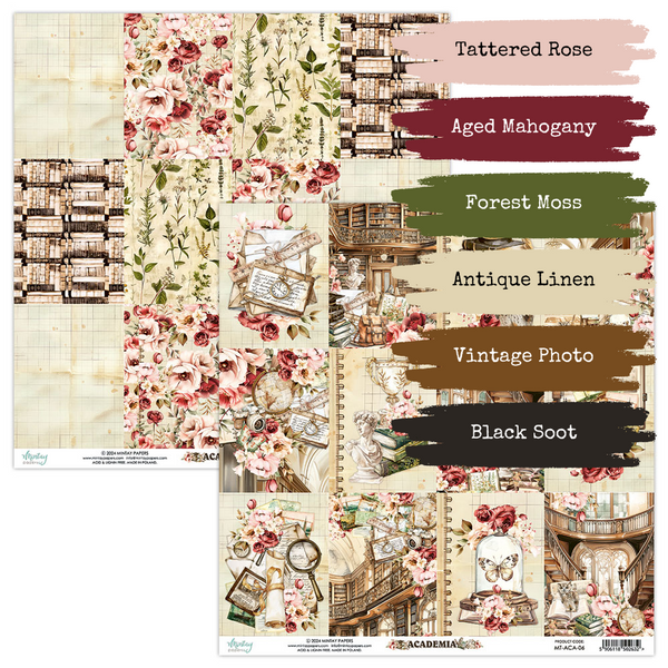 Academia 12x12 Double-Sided Paper Collection {clearance}
