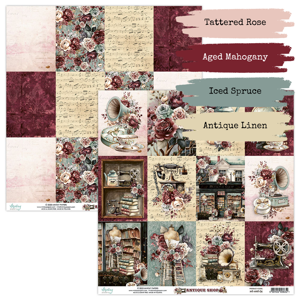 Antique Shop Paper Die-Cuts {clearance}