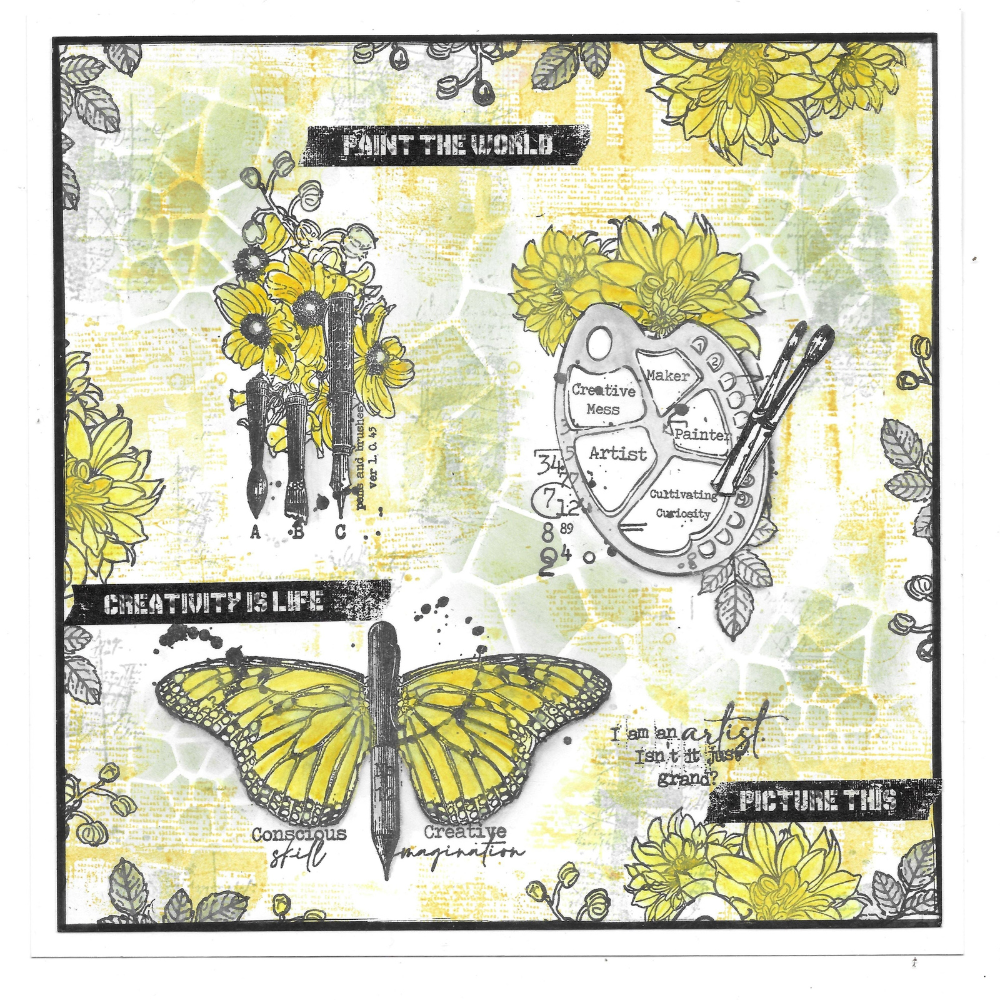 Morphed Palette Stamp Set No. 918