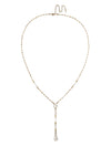 Collier pendentif Y en forme de losange royal