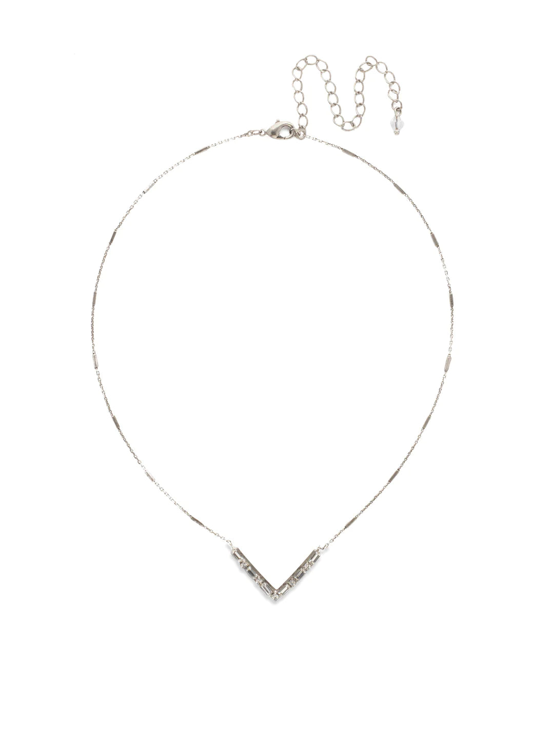 Chevron Pendant Necklace