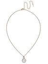 Elegantly Entwined Pendant Necklace