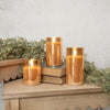 Bougies sans flamme 3D en verre de champagne {plusieurs tailles}