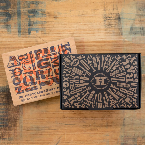 Cartes postales et tirages d’art de la collection Hamilton Wood Type