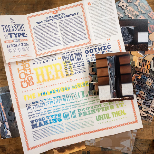 Cartes postales et tirages d’art de la collection Hamilton Wood Type