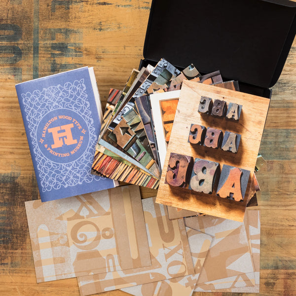 Cartes postales et tirages d’art de la collection Hamilton Wood Type