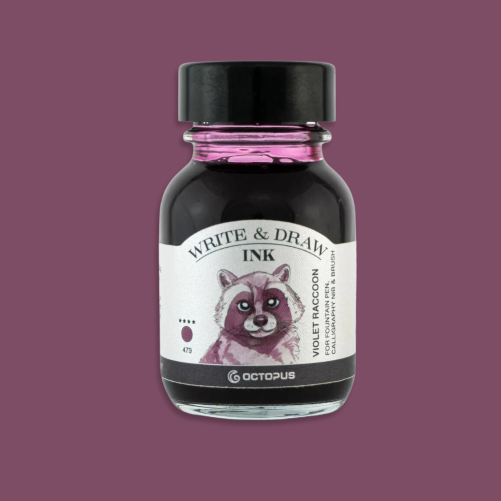 Violet Raccoon Fountain Pen Ink