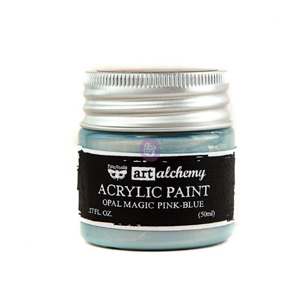 Blue-Pink Opal Magic Acrylic Paint | Art Alchemy